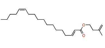 Isoprenyl (E,Z)-2,13-octadecadienoate